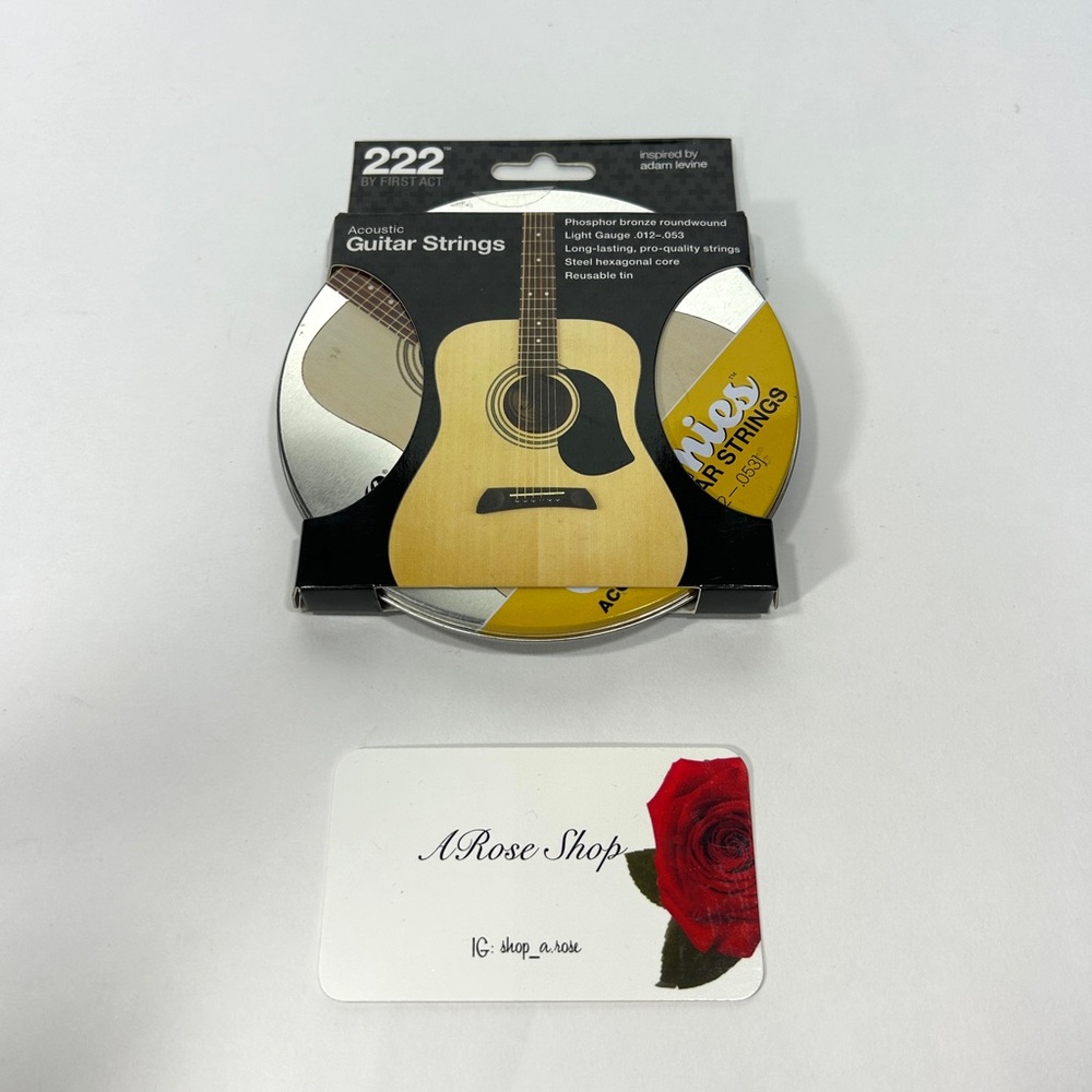 First Act 222 Acoustic Guitar Strings Pack